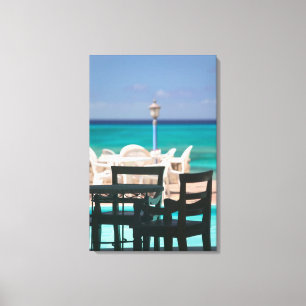 Caribbean, TURKS & CAICOS, Grand Turk Island, Canvas Print