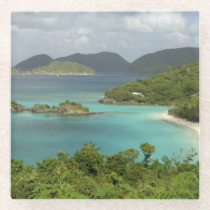 Caribbean, U.S. Virgin Islands, St. John Glass Coaster
