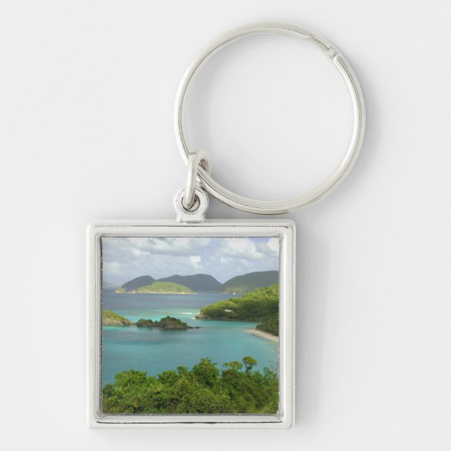 Caribbean, U.S. Virgin Islands, St. John, Trunk 2 Key Ring (Front)
