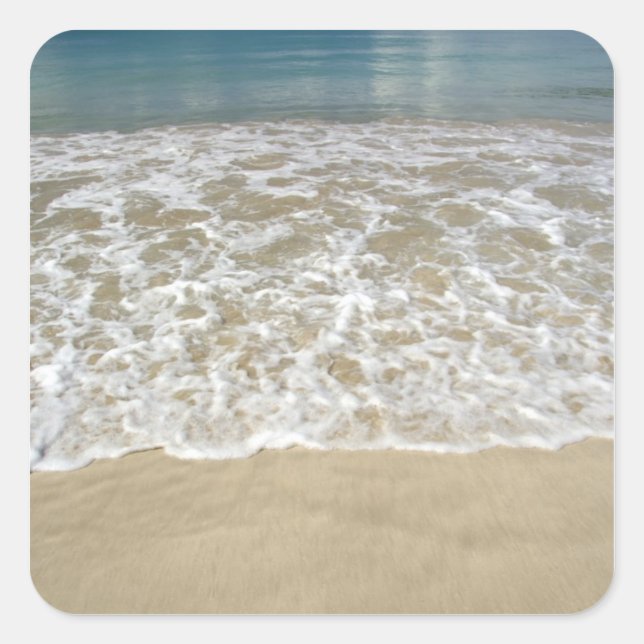 Caribbean, U.S. Virgin Islands, St.Thomas, 2 Square Sticker (Front)