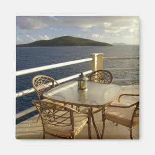 Caribbean, U.S. Virgin Islands, St. Thomas. View Magnet