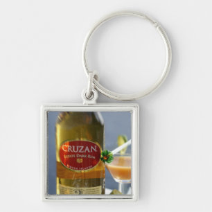 Caribbean, Virgin Islands. Cruzan Estate Dark Key Ring
