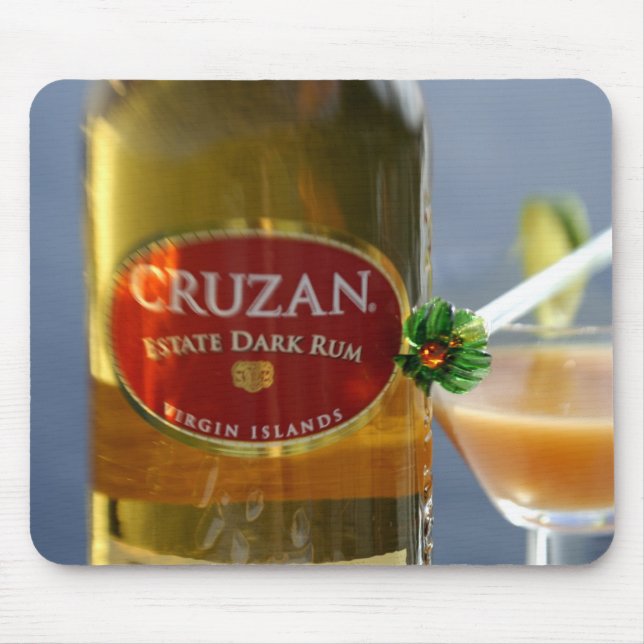 Caribbean, Virgin Islands. Cruzan Estate Dark Mouse Mat (Front)