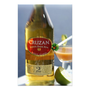 Caribbean, Virgin Islands. Cruzan Estate Dark Photo Print