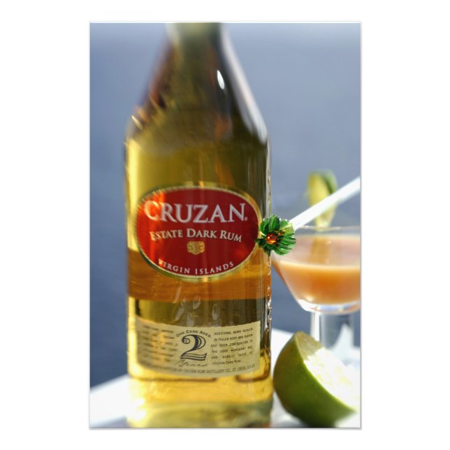 Caribbean, Virgin Islands. Cruzan Estate Dark Photo Print (Front)