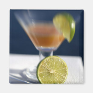 Caribbean, Virgin Islands. Tropical rum punch, Magnet