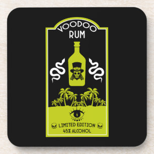 Caribbean Voodoo Rum Coaster