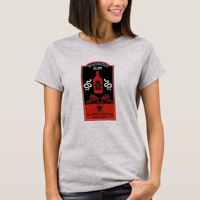 Caribbean Voodoo Rum T-Shirt (Front)