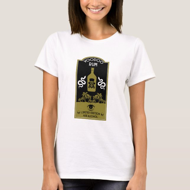Caribbean Voodoo Rum T-Shirt (Front)