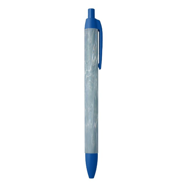Caribbean Water Abstract Blue Nature Blue Ink Pen (Bottom (Vertical))