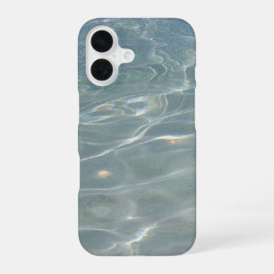 Caribbean Water Abstract Blue Nature iPhone 16 Case