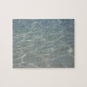 Caribbean Water Abstract Blue Nature Jigsaw Puzzle
