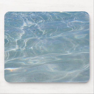 Caribbean Water Abstract Blue Nature Mouse Mat