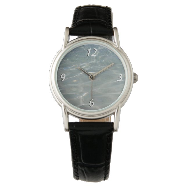 Caribbean Water Abstract Blue Nature Watch (Front)