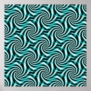 Caribbean waves... poster