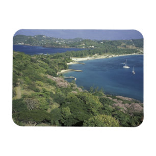 Caribbean, West Indies, St. Lucia. View of Magnet