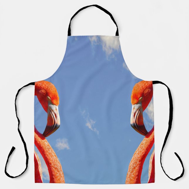 Caribbeans Flamingo pair Apron (Front)