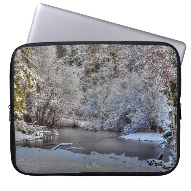 Cariboo Nature Landscape Mousemat Design Laptop Sleeve (Front)