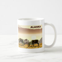 Caribou Duel - Alaska