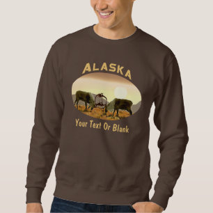 Caribou Duel - Alaska Sweatshirt