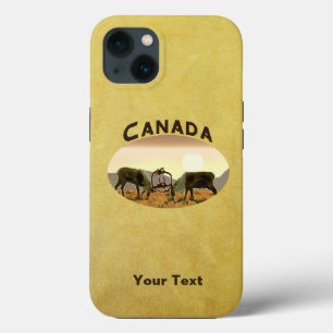 Caribou Duel - Canada Case-Mate iPhone Case