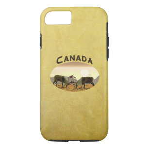 Caribou Duel - Canada Case-Mate iPhone Case