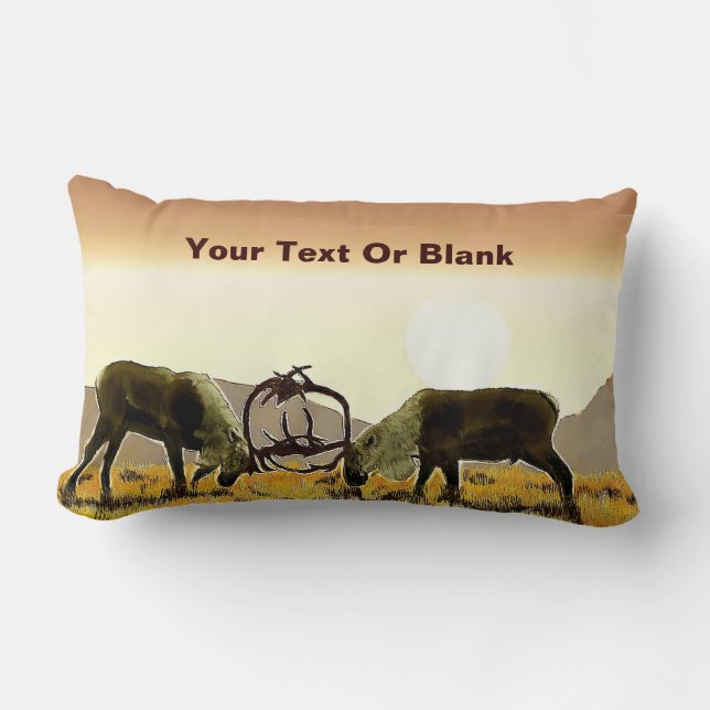 Caribou Duel Lumbar Cushion (Front)
