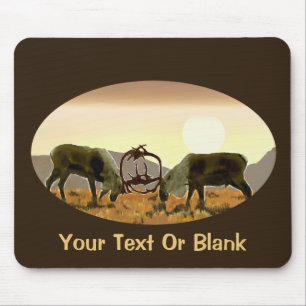 Caribou Duel Mouse Mat