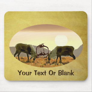 Caribou Duel Mouse Mat
