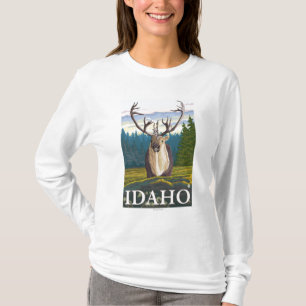 Caribou in the Wild - Idaho T-Shirt