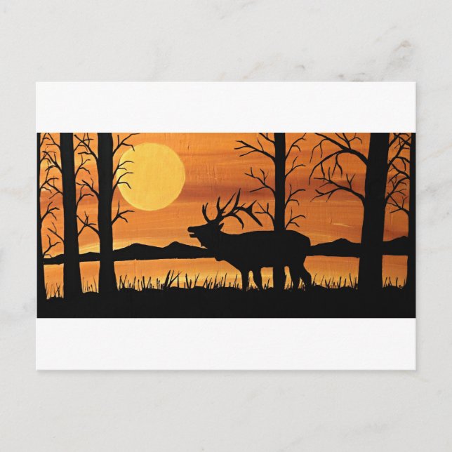 Caribou Postcard (Front)