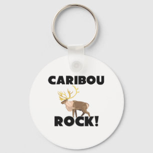 Caribou Rock Key Ring