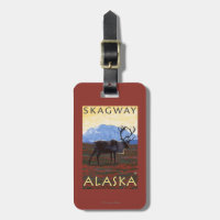 Caribou Scene - Skagway, Alaska