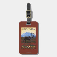 Caribou Scene - Wrangell, Alaska