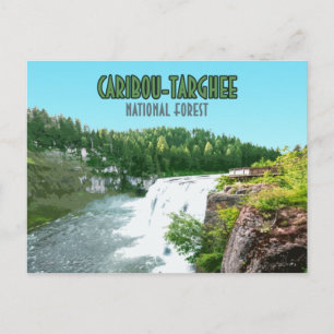 Caribou Targhee National Forest Idaho Postcard