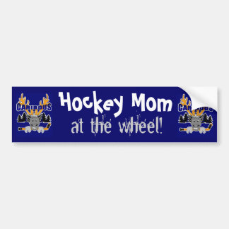 Caribous Hockey Mum bumper sticker