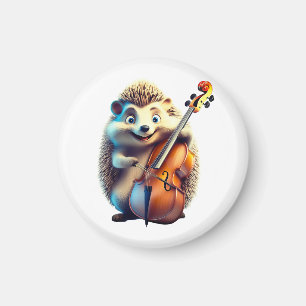 Caricature, Cartoon, Illustration  A musical  Magnet