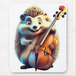Caricature, Cartoon, Illustration A musical Mouse Mat