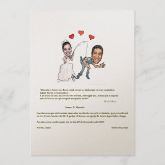 Caricature Invitation