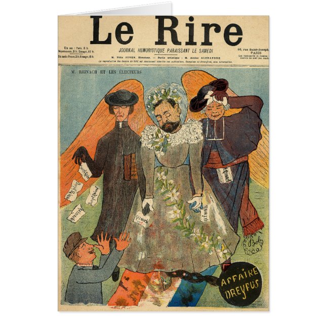 Caricature of Joseph Reinach (Front)