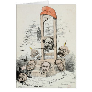 Caricature of Napoleon III Otto