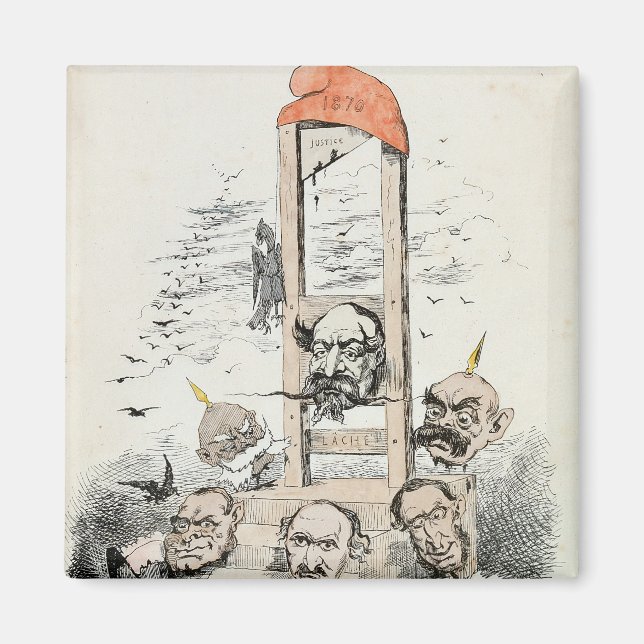 Caricature of Napoleon III  Otto Magnet (Front)