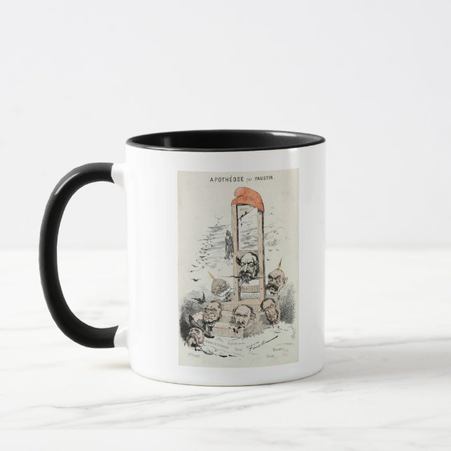 Caricature of Napoleon III  Otto Mug (Left)