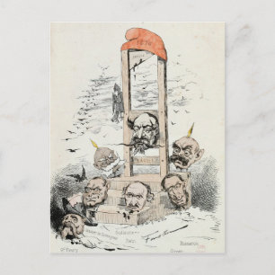 Caricature of Napoleon III  Otto Postcard