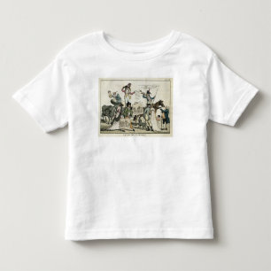 Caricature of quack doctors offering vaccines toddler T-Shirt