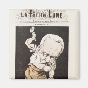 Caricature of Victor Hugo Magnet