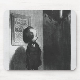 'Caricatures du jour', caricature of Victor Hugo Mouse Mat
