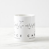 Carice peptide name mug (Center)