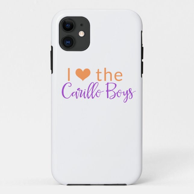 Carillo Boys phone cover (Back)