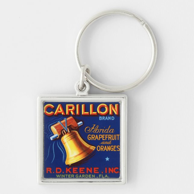 Carillon Brand Florida Grapefruit Key Ring (Front)